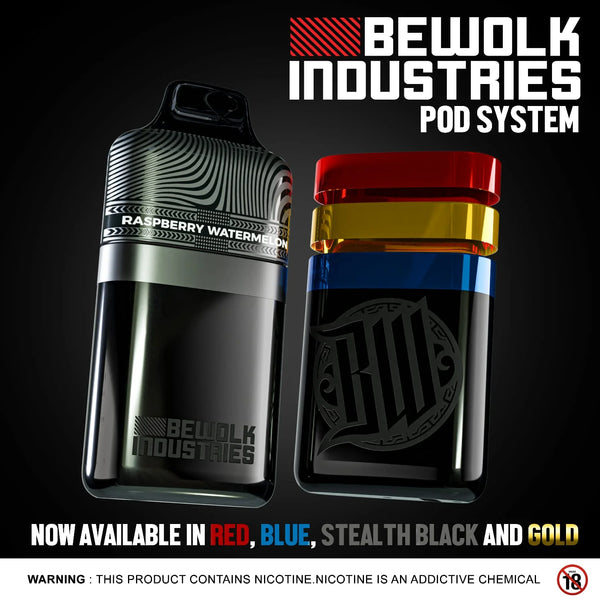 Bewolk Disposable Pod Vape: A Flavorful Powerhouse with Impressive Battery Life